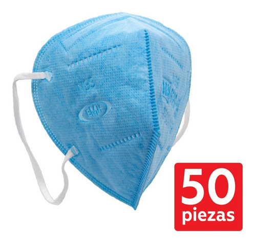 [RPN95005-50] Cubrebocas N95 Grado Médico Certificado 50 Piezas